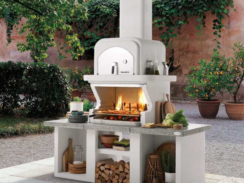 Palazzetti Pamplona - Barbacoa de obra con horno