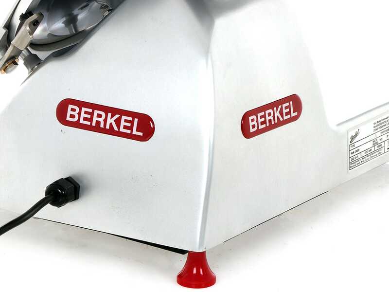 Berkel Pro Line XS25 Silver - Cortadora de fiambre con cuchilla de acero cromado de 250 mm