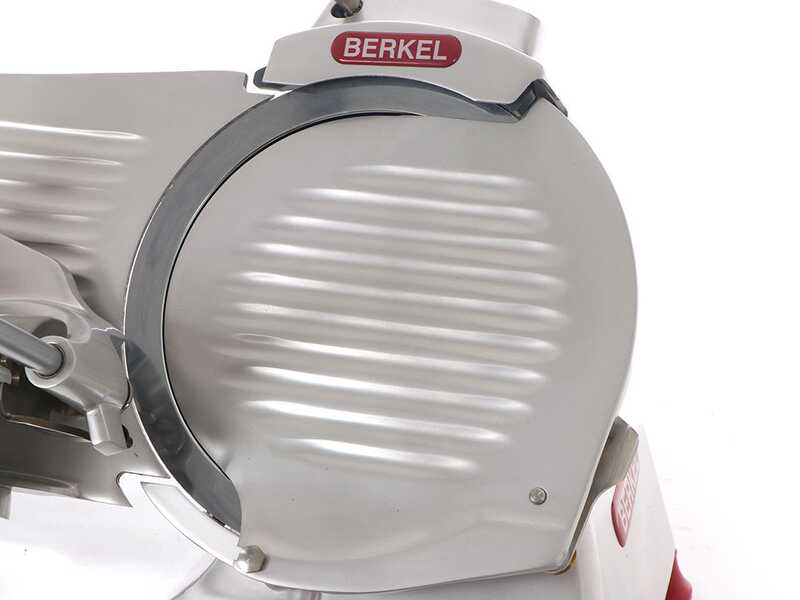 Berkel Pro Line XS25 Silver - Cortadora de fiambre con cuchilla de acero cromado de 250 mm