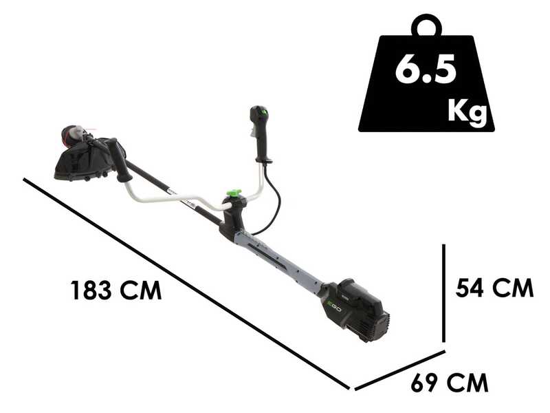 EGO Professional-X BCX3800 - Desbrozadora de bater&iacute;a - 56V