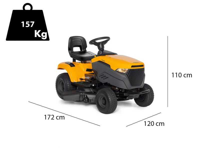 Tractor cortac&eacute;sped Stiga Tornado 398 con salida lateral