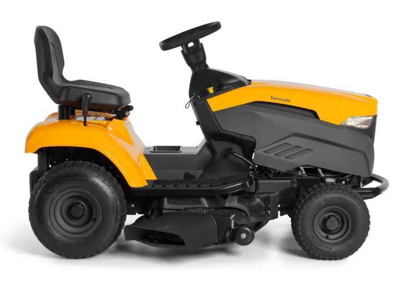 Tractor cortac&eacute;sped Stiga Tornado 398 M - cambio mec&aacute;nico y salida lateral
