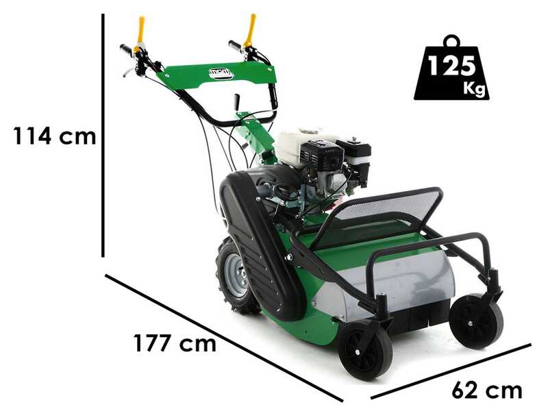 Lampacrescia MGM TTR580/S - Desbrozadora de martillos - Honda GX200