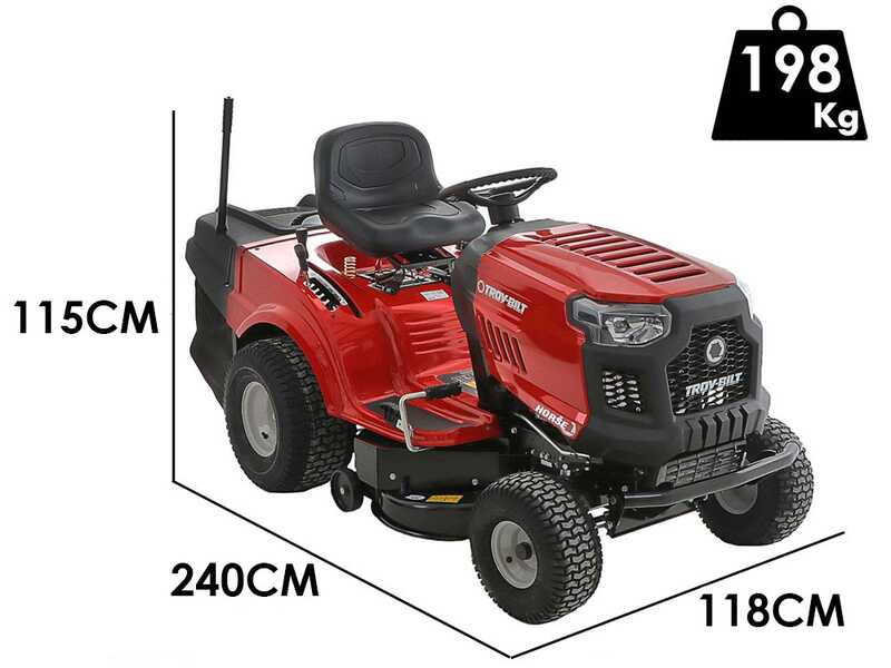 Tractor cortac&eacute;sped Troy Bilt Horse 105T-R - cambio hidrost&aacute;tico - recogedor