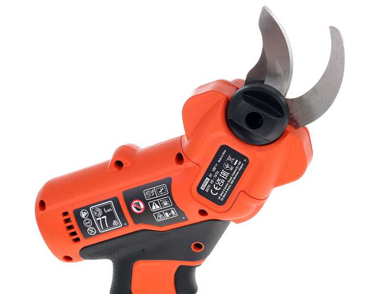 Tijeras de poda de bater&iacute;a Black &amp; Decker BCPP18D1-QW - Corte de 25 mm-  Bater&iacute;a de 18 V- 2.0 Ah