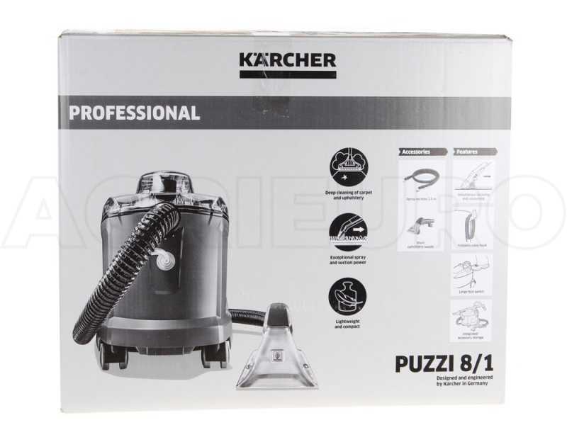 K&auml;rcher Pro Puzzi 8/1 C - Lavasuperficies - limpiamoquetas - 1200W