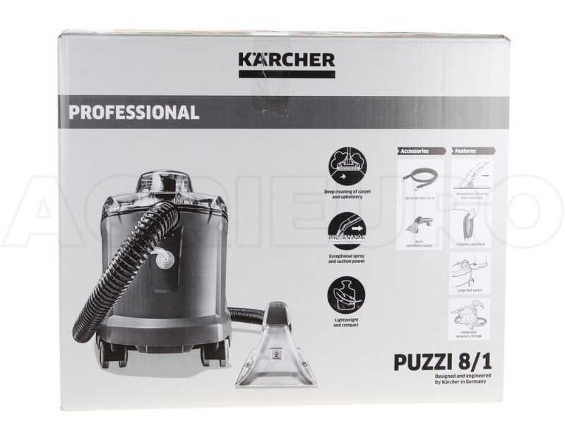 K&auml;rcher Pro Puzzi 8/1 - Lavasuperficies - limpiamoquetas - 1200W