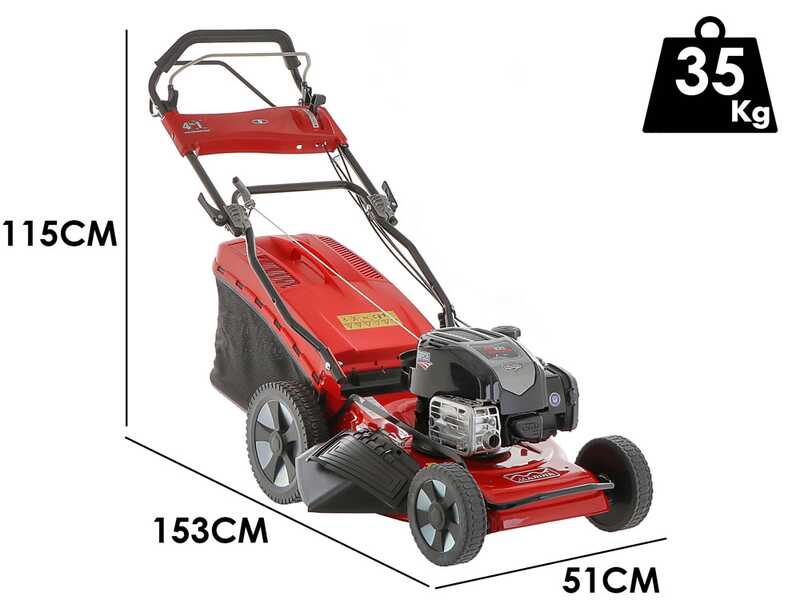 Cortac&eacute;sped autopropulsado Marina Systems AGRI 46 SB BS675E - 4EN1 - Briggs &amp; Stratton 675 EXI