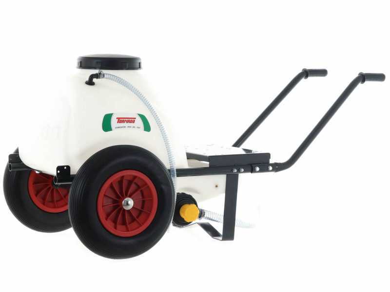 Carretilla fumigadora con dep&oacute;sito 120 L para motobombas Comet