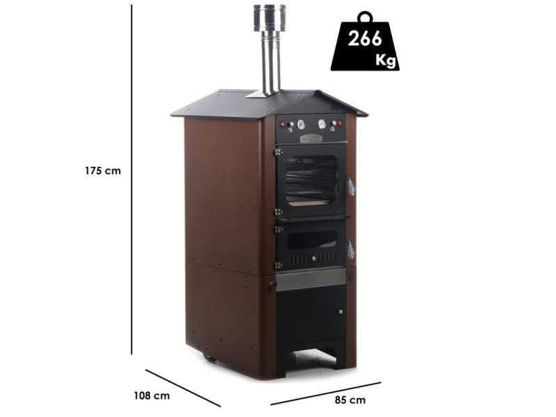 Rossofuoco Raggio 80 - Horno de le&ntilde;a de exterior