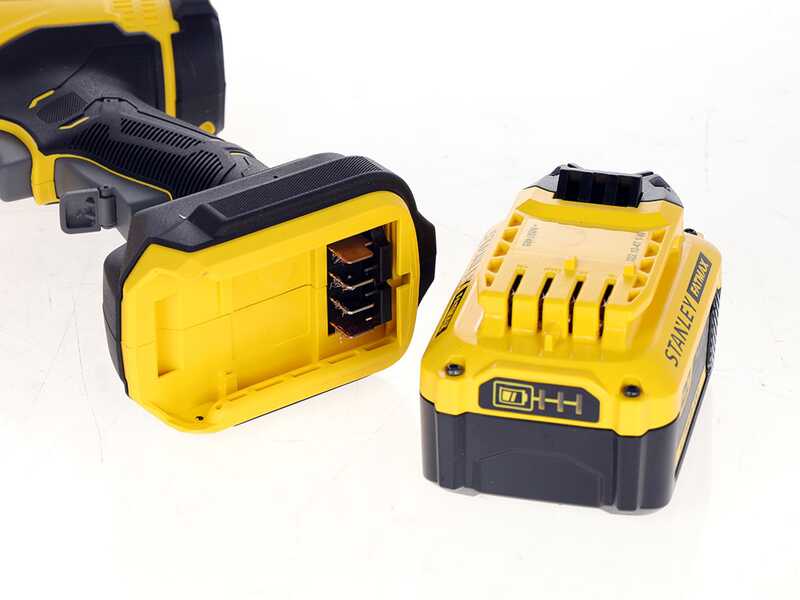 Tijeras el&eacute;ctricas de poda Stanley SFMCPP32M1-QW - Bater&iacute;a de 20V/4Ah
