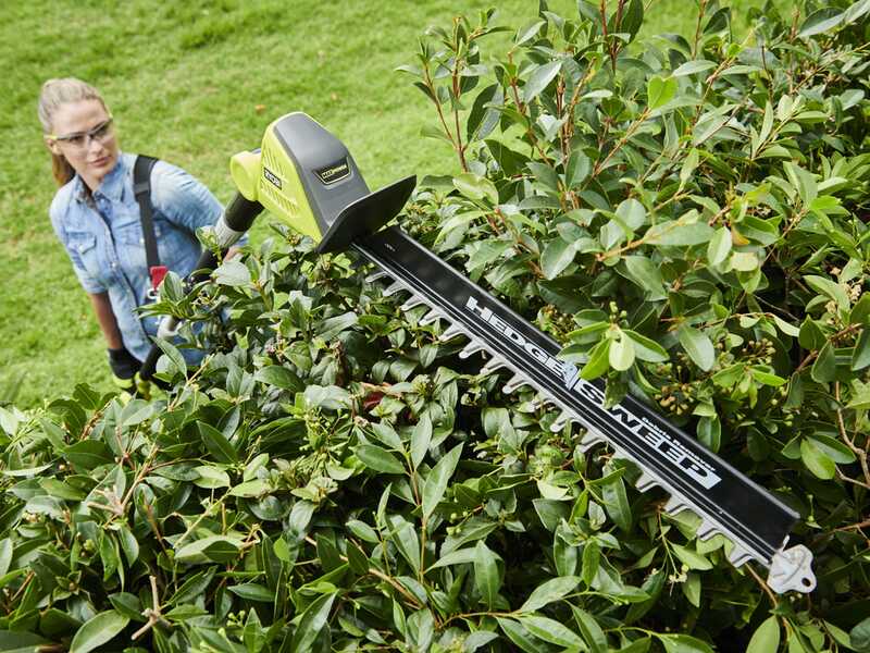 Cortasetos con barra alargadora de bater&iacute;a RYOBI RY36PHT50A-0 36 V - 2 Ah - cuchilla de 50 cm - SIN BATER&Iacute;A NI CARGADOR