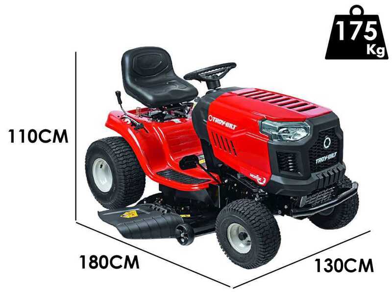 Tractor cortac&eacute;sped Troy Bilt Horse 107T-S - Transmisi&oacute;n CVT - Salida lateral