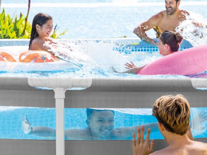 Intex Prisma Frame Clearview 26730NP - Piscina Redonda