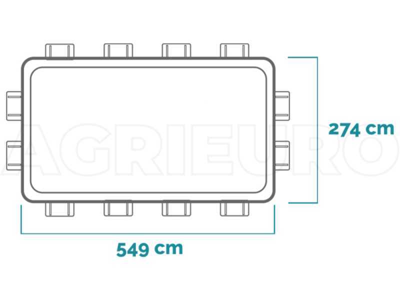 Intex Ultra XTR Frame 26356NP - 549x274x132 cm - Piscina desmontable