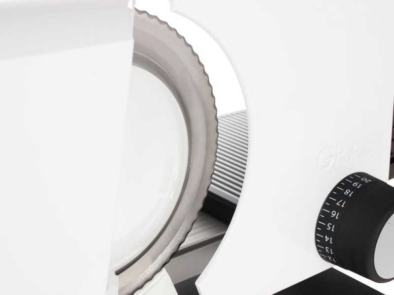 Graef SKS 110 Blanca - Cortadora de fiambre con cuchilla de 170 mm