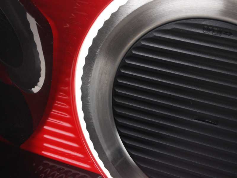 Graef SKS 100 Roja - Cortadora de fiambre con cuchilla de 170 mm