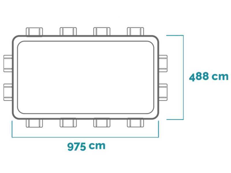 Intex Ultra XTR Frame 26378NP - 975x488x132 cm - Piscina desmontable + Kit Limpieza y Voleibol