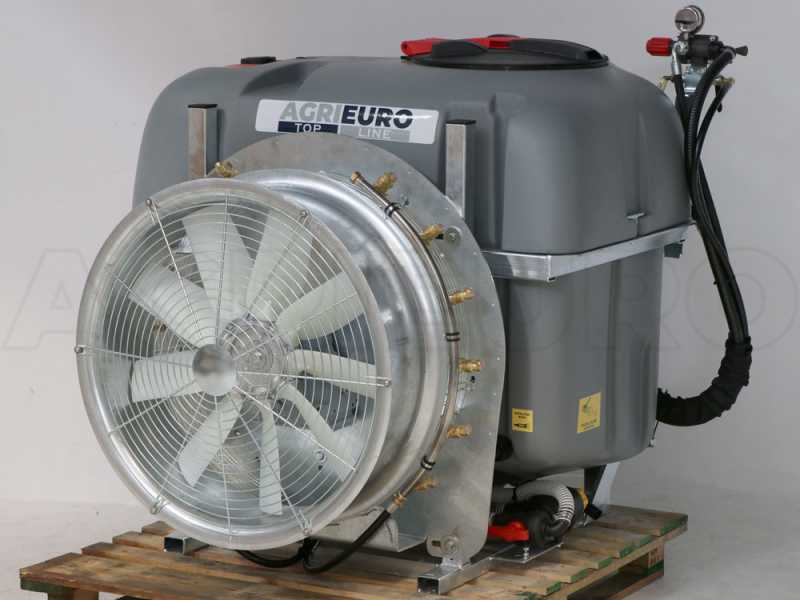 Gray 400/70 - Atomizador suspendido para tractor para tratamientos fitosanitarios - Capacidad 400 L - Bomba AR713