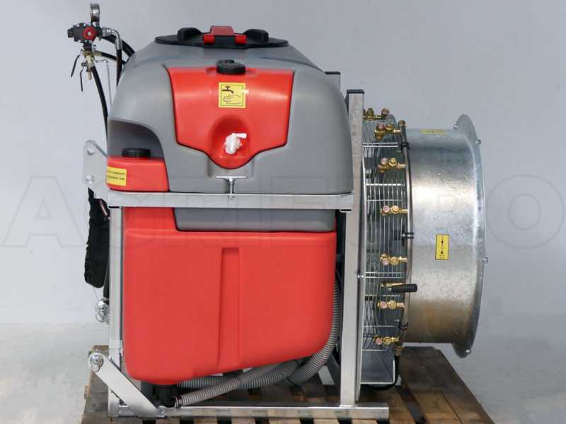 Gray 400/70 - Atomizador suspendido para tractor para tratamientos fitosanitarios - Capacidad 400 L - Bomba AR713