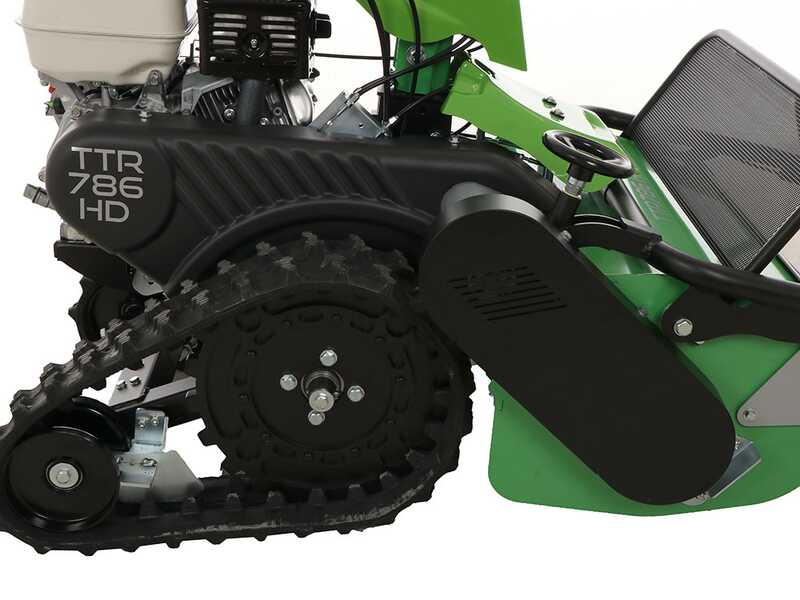 Lampacrescia MGM TTR786HD - Desbrozadora de orugas con martillos - Honda GX270