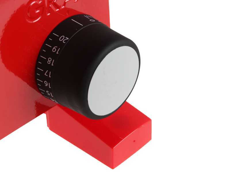 Graef SKS 100 TWIN  Roja - Cortadora de fiambre con cuchilla de 170 mm