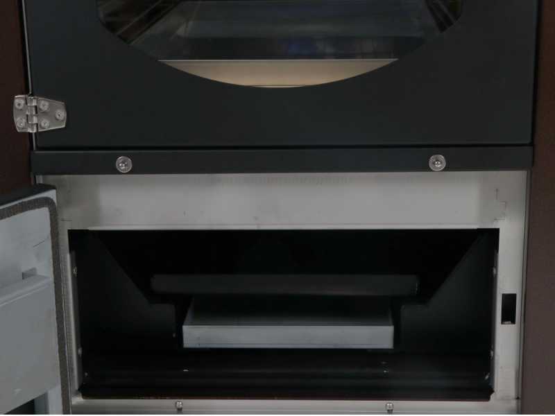 Rossofuoco Garden Color 65 - Horno de le&ntilde;a de empotrar Marr&oacute;n