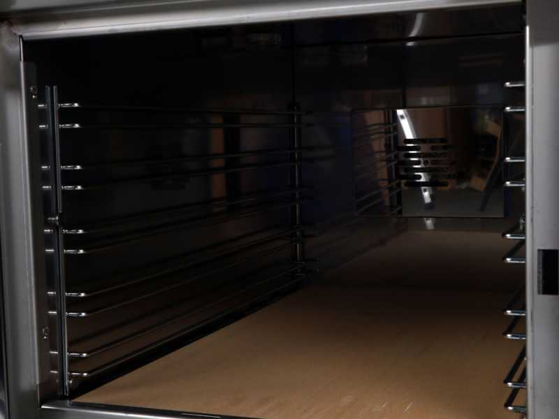 Rossofuoco Garden Color 65 Marrone - Horno de le&ntilde;a de empotrar