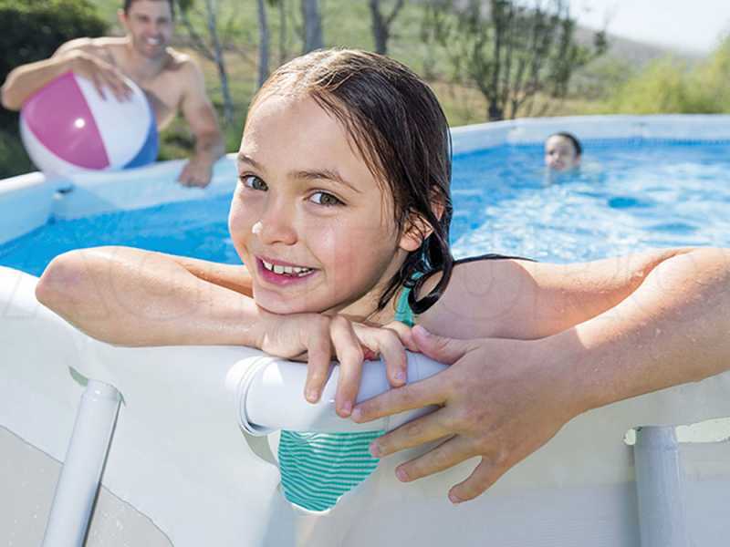 Intex Prisma Frame 26798NP - 610x305x122 cm - Piscina Ovalada