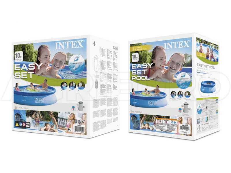 Intex Easy Set 28122NP - Piscina hinchable + Bomba de filtro