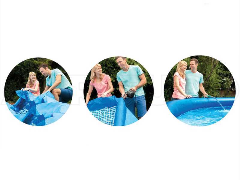 Intex Easy Set 28122NP - Piscina hinchable + Bomba de filtro