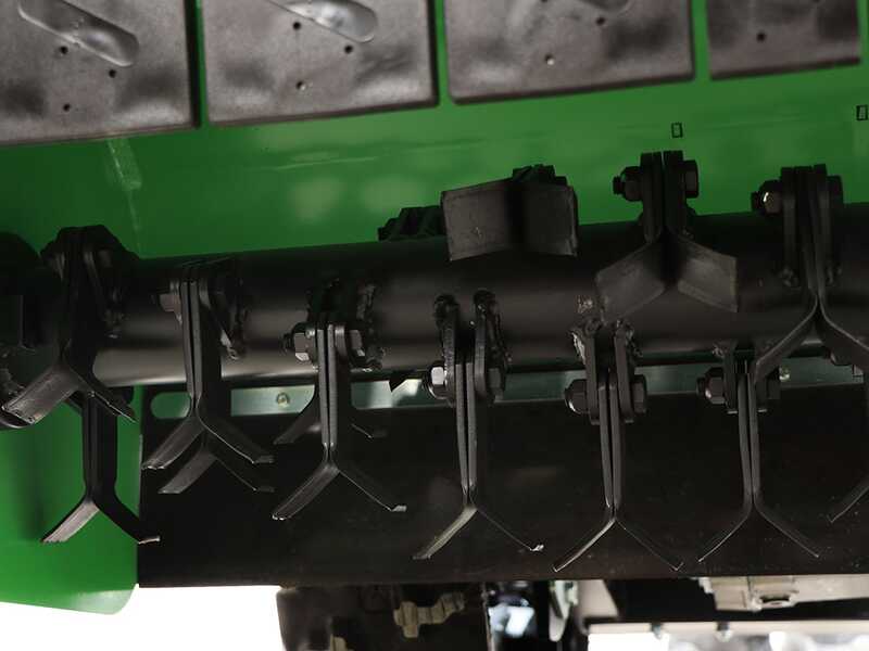 Lampacrescia MGM TTR886HD - Desbrozadora de Orugas con martillos - Honda GX390 Pendientes Fuertes