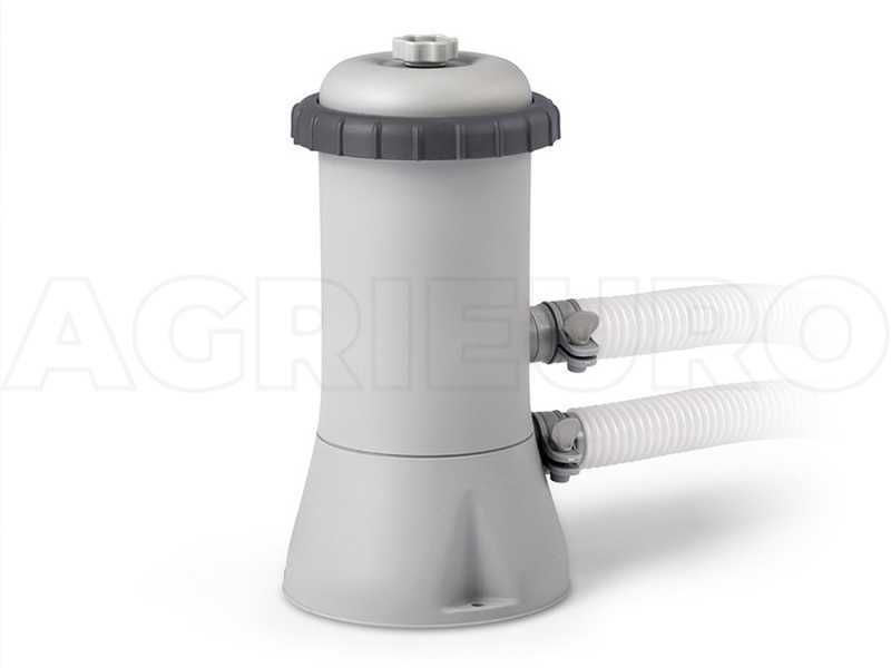 Intex Metal Frame 28212NP - &Oslash;366x76 cm - Piscina Redonda + Bomba de filtro 45 W