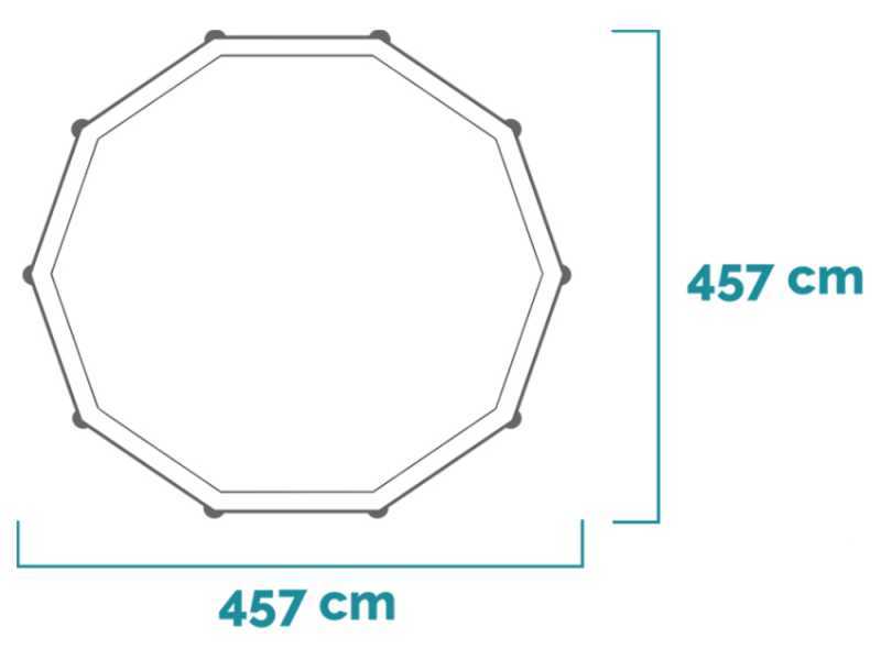 Intex Metal Frame 28242NP - Piscina Redonda