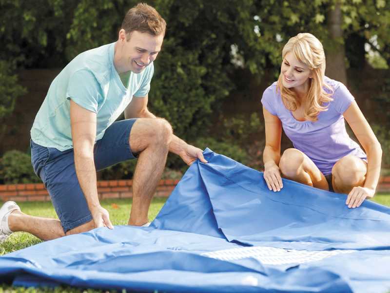 Intex Rectangular Frame 28274NP - 450x220x84 cm - Piscina + Bomba de filtro