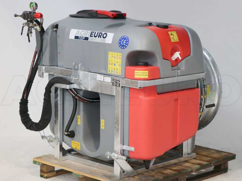 Gray Reverse 600/70 - Atomizador suspendido para tractor para tratamientos fitosanitarios - Capacidad 600 L - Bomba AR713