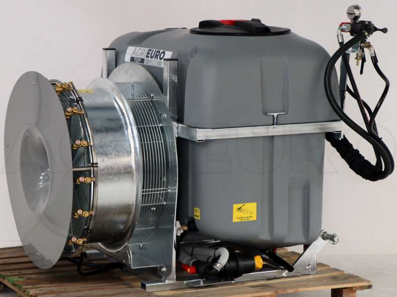 Gray Reverse 600/70 - Atomizador suspendido para tractor para tratamientos fitosanitarios - Capacidad 600 L - Bomba AR713