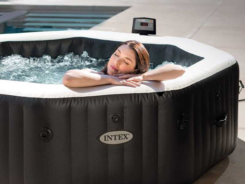 Intex Octogonal Jet &amp; Bubble Deluxe 28462EX - &Oslash;218x71 cm - Piscina de hidromasaje spa