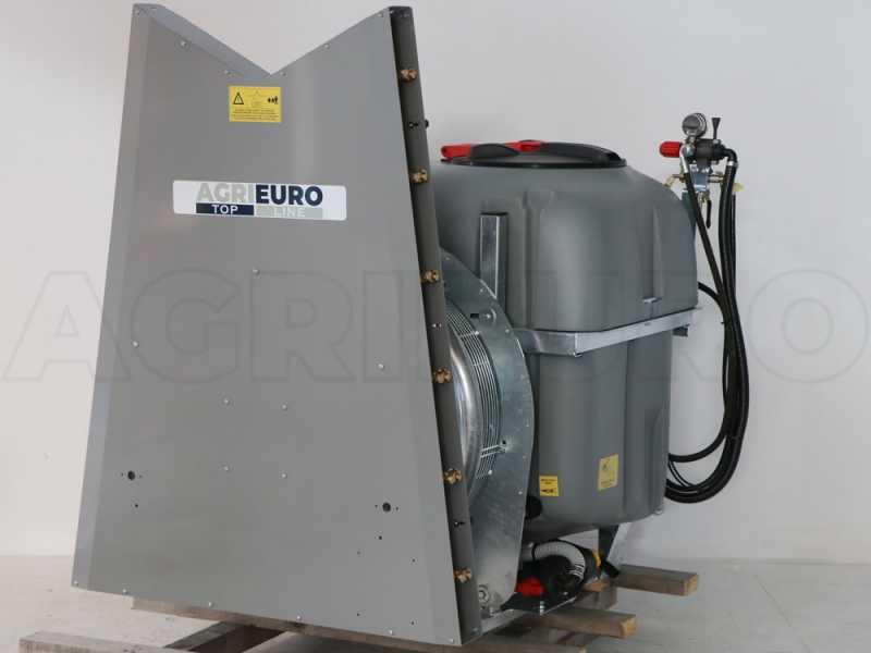 Gray Tower Reverse 600/70 - Atomizador suspendido para tractor para tratamientos fitosanitarios - Capacidad 600 L - Bomba AR713