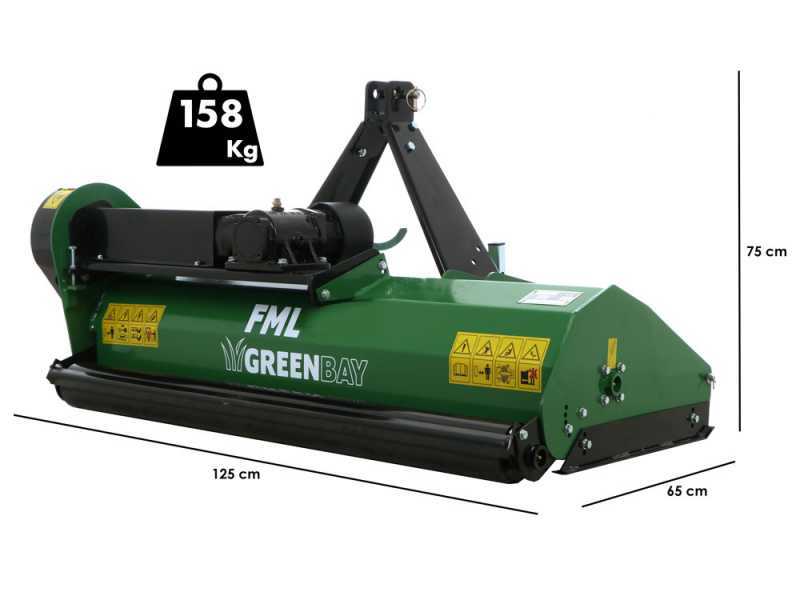 Greenbay FML 115 - Trituradora para tractor - Serie ligera