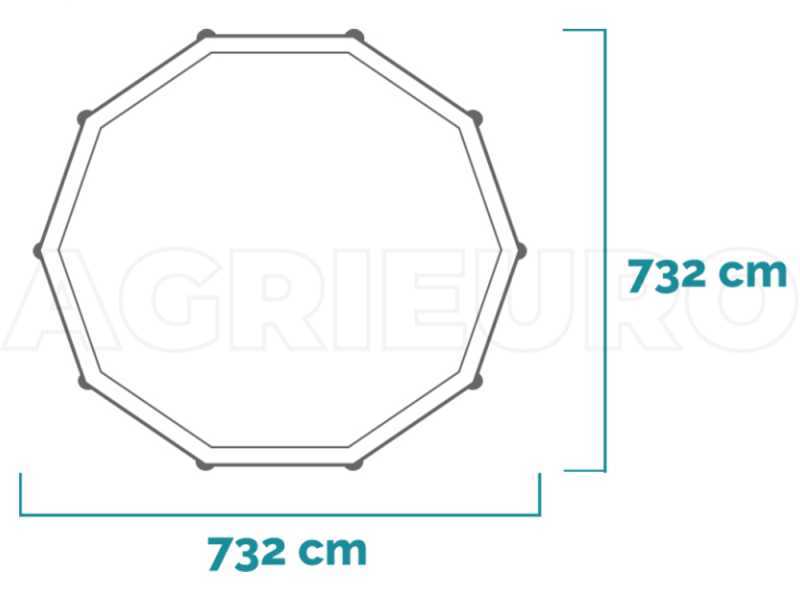 Intex Ultra XTR Frame 26340NP - Piscina Redonda