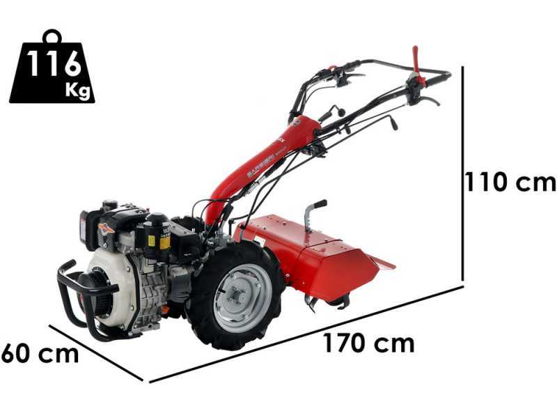 Barbieri Flex 3+2 - Motocultor di&eacute;sel  - Karma KM178F - 6HP