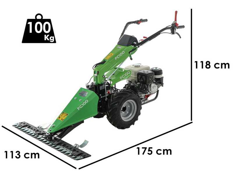 Lampacrescia MGM FC 100 - Motosegadora multifunci&oacute;n - Honda GX270