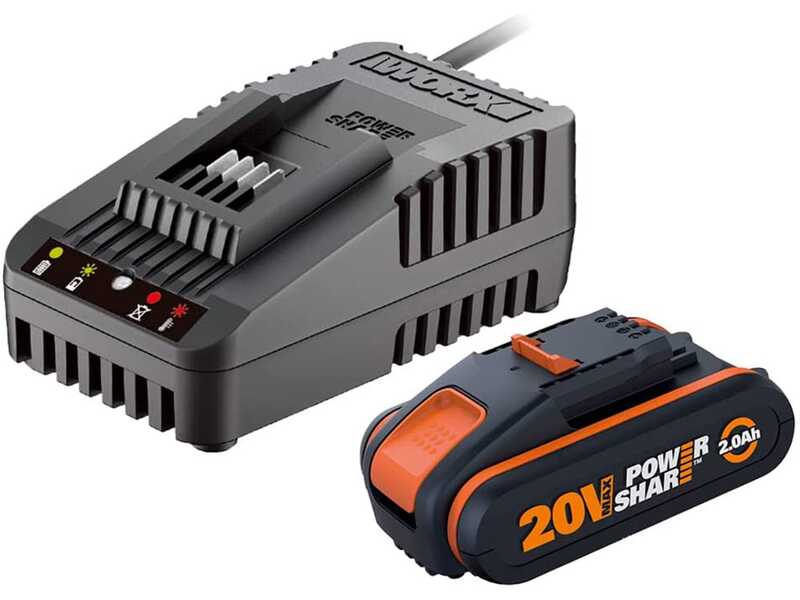 Worx WA3601 - Starter Kit bater&iacute;a 20V/2Ah + Cargador r&aacute;pido