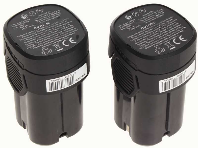 Podadora manual de bater&iacute;a Volpi Predator PVS5100 - 2x 14.4V 2.5Ah