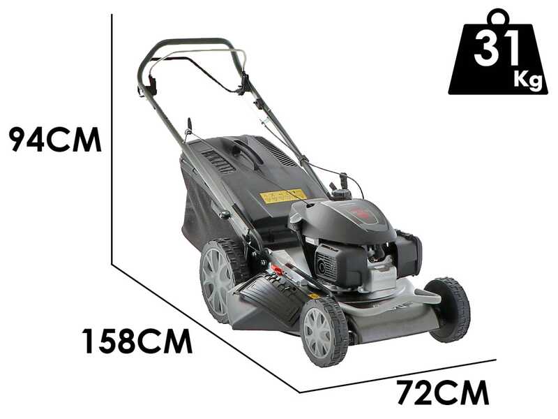 Cortac&eacute;sped autopropulsado Marina Systems HR 46 SH - 4EN1 - motor Honda GCVx 170