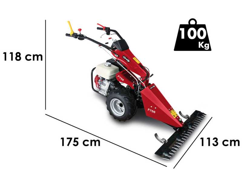 Ginko MGM FC 756 - Motosegadora multifunci&oacute;n - Honda GX270