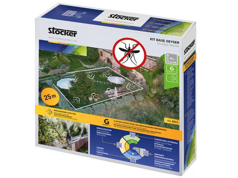 Kit b&aacute;sico Geyser - Accesorio para los nebulizadores Stocker Geyser