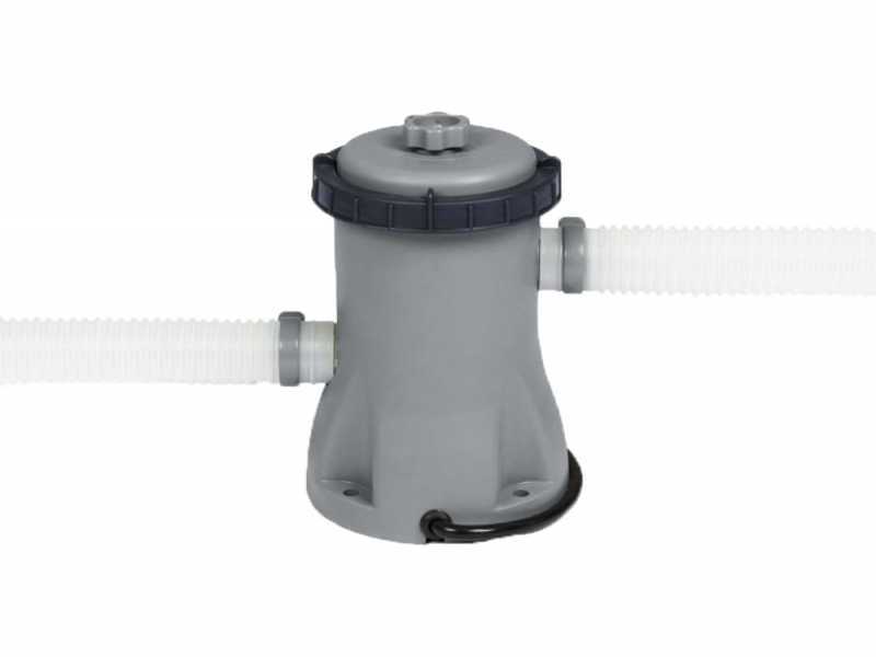 Bestway Fast Set 57270 - &Oslash;305x76 cm - Piscina hinchable + Bomba filtro 16 W