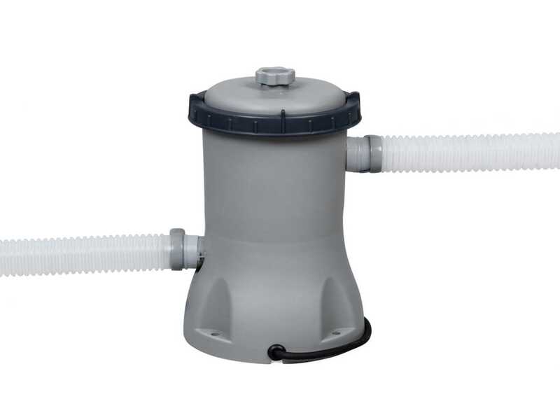 Bestway Fast Set 57372 - &Oslash;457x107 cm - Piscina hinchable + Bomba filtro 29 W y escalera